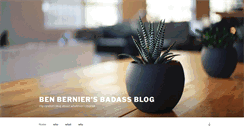 Desktop Screenshot of benbernier.com