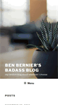 Mobile Screenshot of benbernier.com